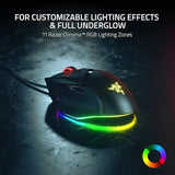 Razer Basilisk V3 - Souris Gaming Filaire (10+1 Boutons programmables, Molette HyperScroll Tilt, Interrupteur de Souris Optique, Capteur Optique Focus+ 26K DPI) Noir