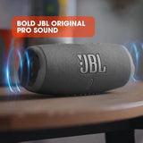 JBL Charge 5 – Enceinte portable Bluetooth avec chargeur intégré – Son puissant et basses profondes – Autonomie de 20 hrs – Etanche à l’eau et à la poussière – Noir