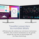 Dell P2725H 27" Full HD (1920x1080) Écran PC, 100Hz, IPS, 5ms, 99% sRGB, USB-C, DisplayPort, HDMI, VGA, 4X USB, Garantie 3 Ans, Noir