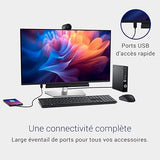 Dell P2725H 27" Full HD (1920x1080) Écran PC, 100Hz, IPS, 5ms, 99% sRGB, USB-C, DisplayPort, HDMI, VGA, 4X USB, Garantie 3 Ans, Noir