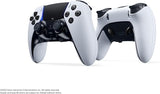 Sony, Manette DualSense Edge Officielle pour PS5 et PC, Sans Fil, Commandes Ultra-Personnalisables + Profils Interchangeables + Confort Amélioré, Boîte de Transport Incluse, Couleur : Blanche et Noire