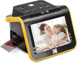 KODAK Slide N Scan avec Grand écran LCD 5 Pouces, convertit Les négatifs et Diapositives Couleur et Noir et Blanc 35 mm, 126, 110 en Haute résolution JPEG 22 MP